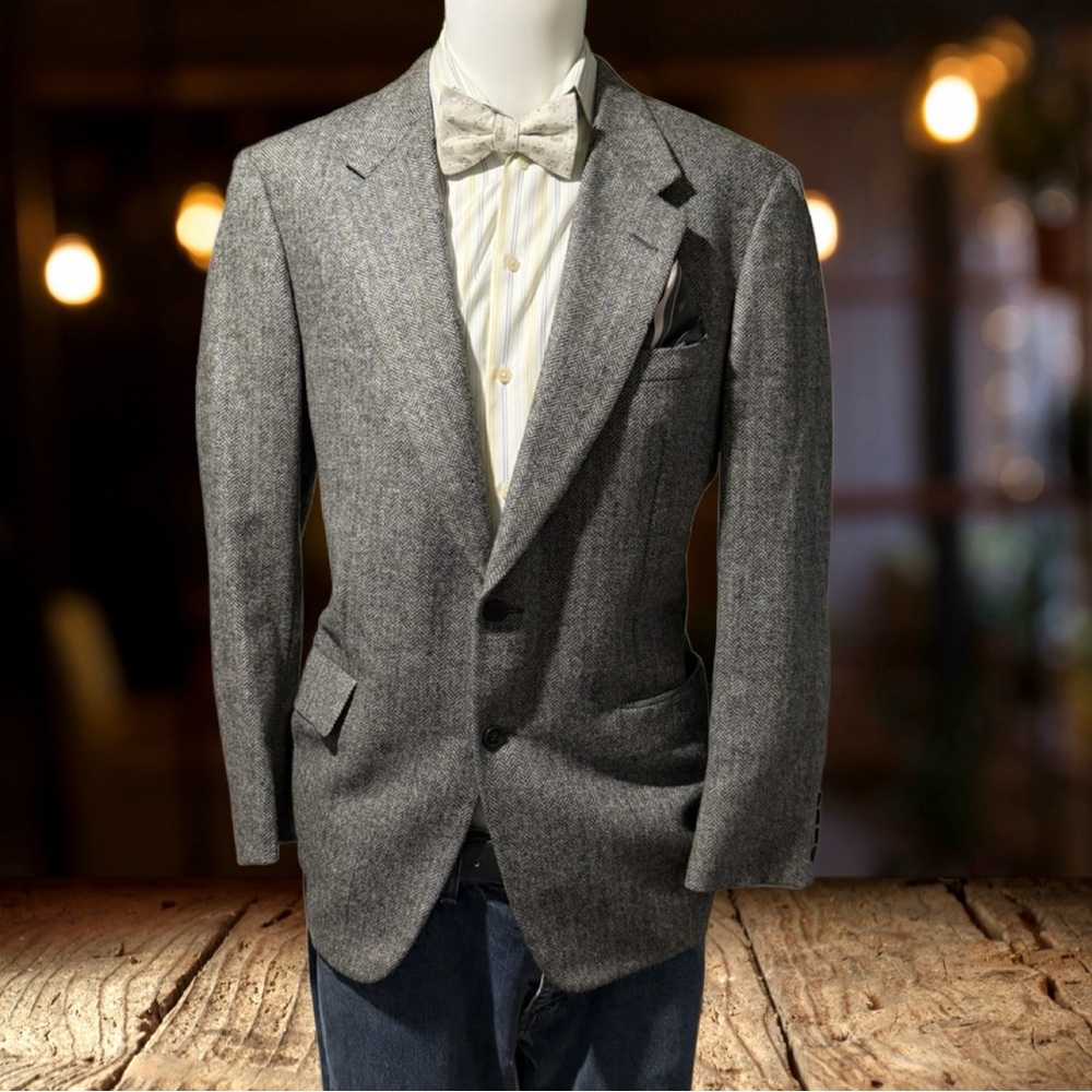 Hickey Freeman Charcoal Blazer